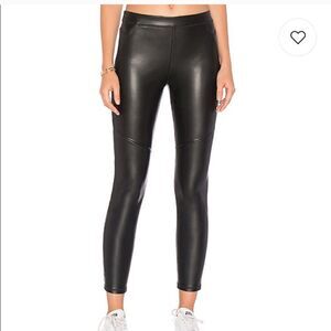 Free People Vegan Faux Leather‎ High Rise Leggings